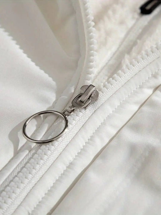 Chloé | Ciepła kurtka zimowa z zamkiem błyskawicznym – Komfort i styl na zimne dni