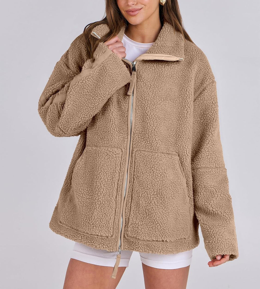 Luksusowa Kurtka Fleece