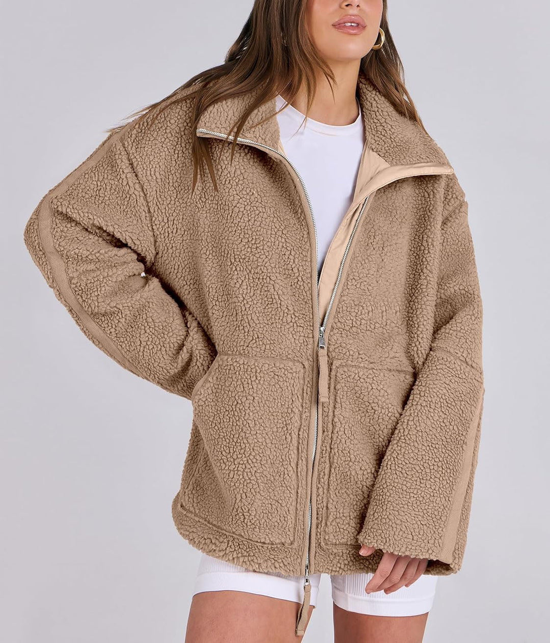 Luksusowa Kurtka Fleece