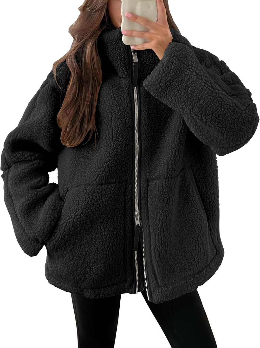 Luksusowa Kurtka Fleece