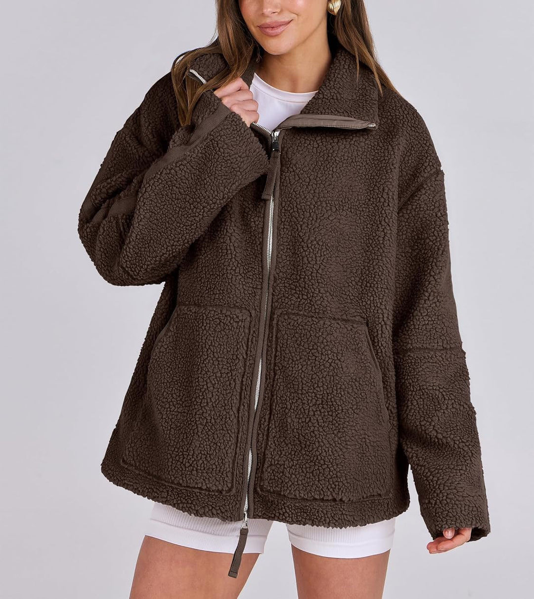 Luksusowa Kurtka Fleece