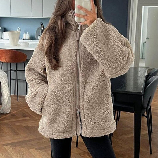 Luksusowa Kurtka Fleece