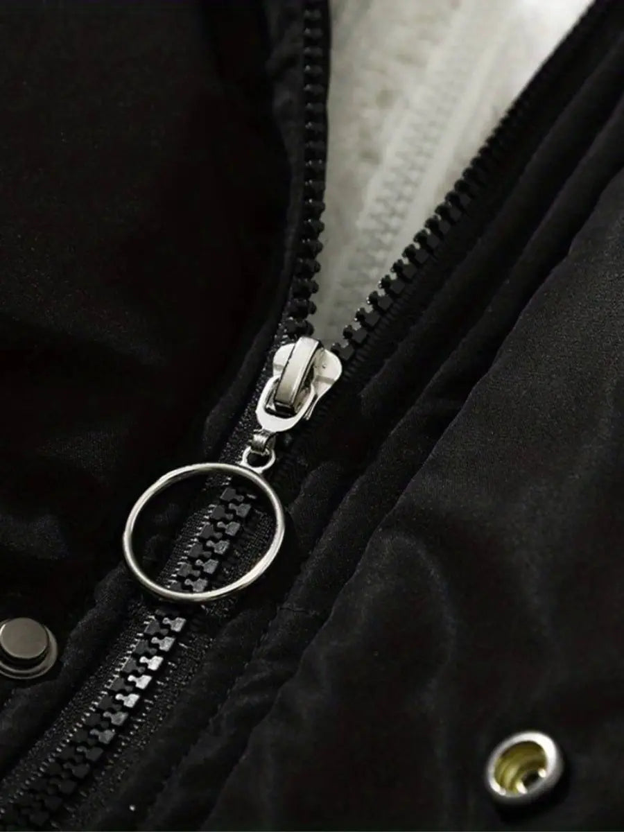 Chloé | Ciepła kurtka zimowa z zamkiem błyskawicznym – Komfort i styl na zimne dni