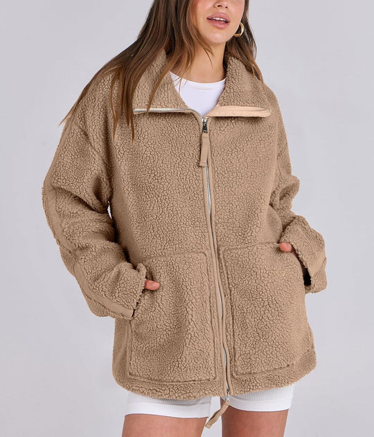 Luksusowa Kurtka Fleece