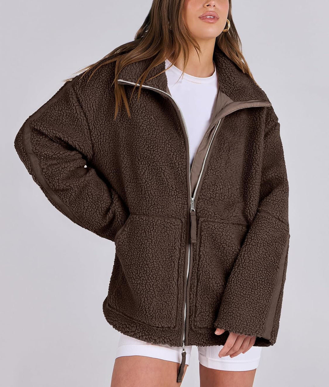 Luksusowa Kurtka Fleece