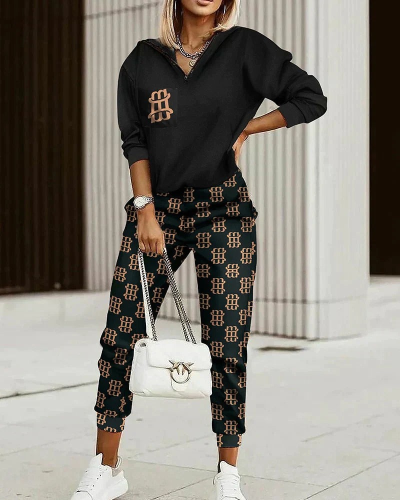 Noélie - Modny Zestaw Dresowy