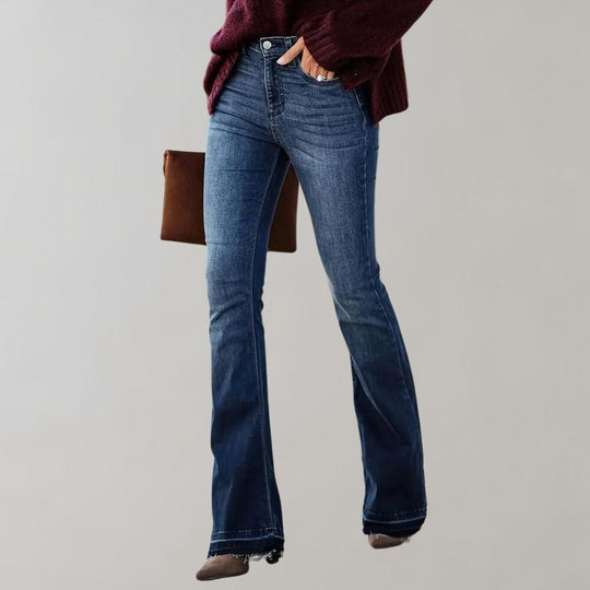 Olivia | Casual Rozkloszowane Spodnie Dla Ponadczasowego Stylu Dla Kobiet