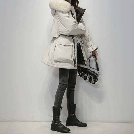 Gertrud | Damska Zimowa Parka z Przytulnym Futerkiem