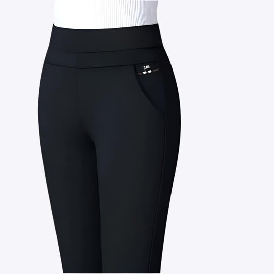 Anita - Stylowy Komfort z Kontrolą Brzucha Spodnie Damskie