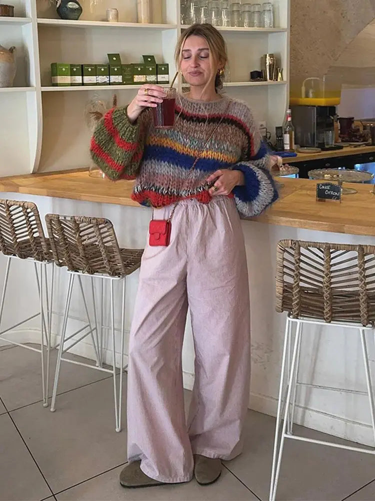 Izaline - Kolorowy Sweter