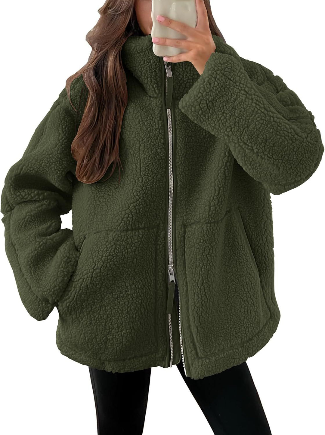 Luksusowa Kurtka Fleece
