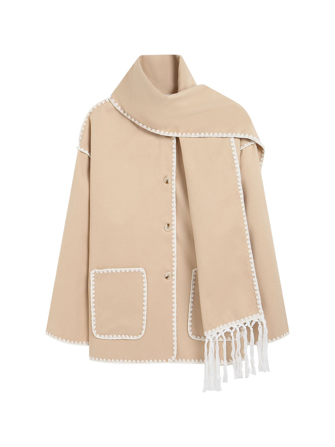 Sofie™ - Luksusowy Szalowy Płaszcz