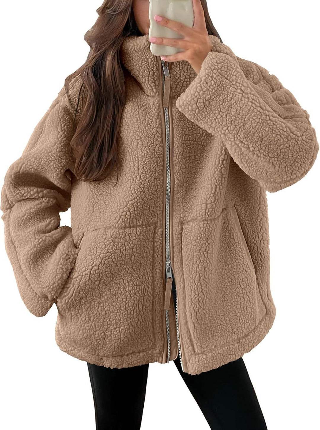 Luksusowa Kurtka Fleece