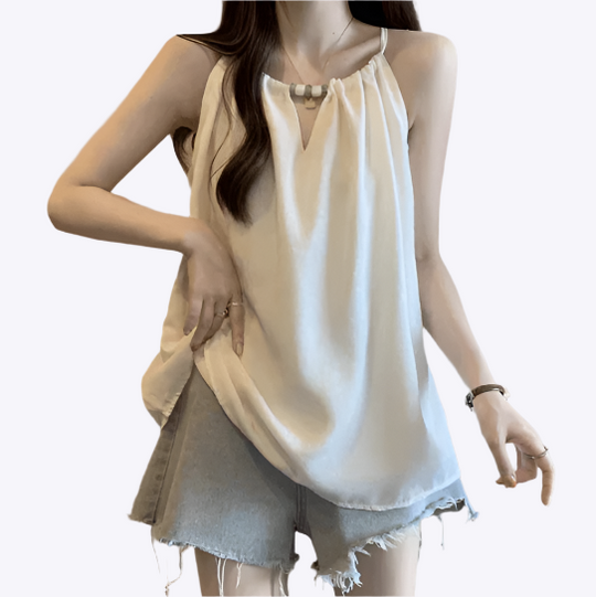 Esmee - Modna Bluzka Damska z Halterem