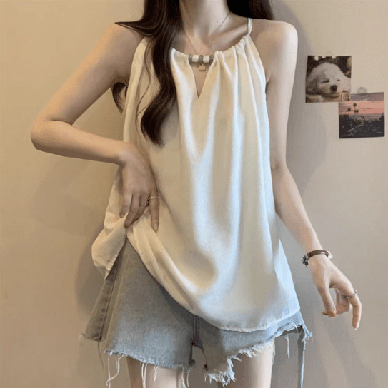 Esmee - Modna Bluzka Damska z Halterem